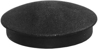 Sort gummitrykknap til nav