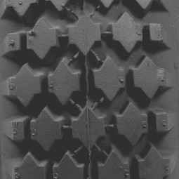Flexel infill 4.10" - 3.50" - 6", sort, blokmønstret, C-156, bredde 60 mm
